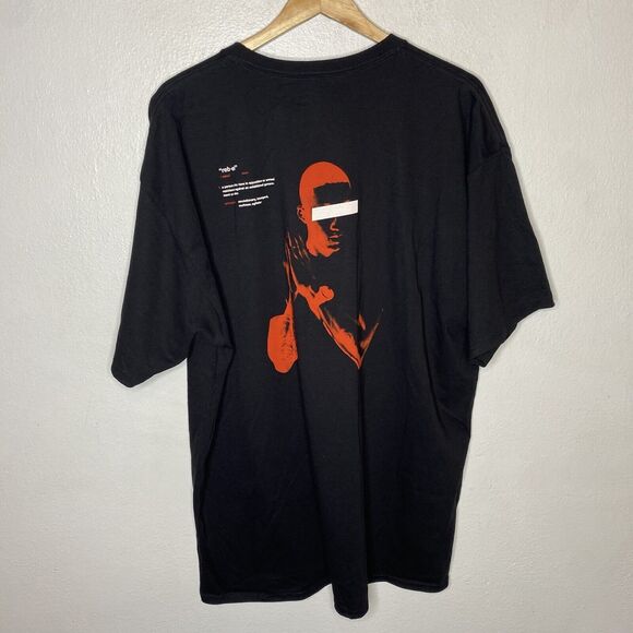 Champion Rebel Definition Black T-Shirt Tee Shirt 100% Cotton Mens 2XL - Picture 6 of 12